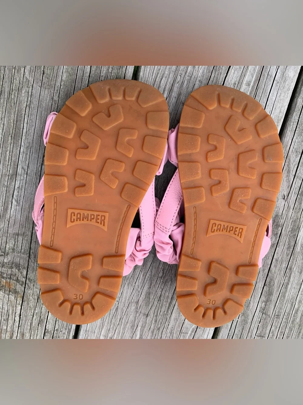 Girls Camper Strap Sandals